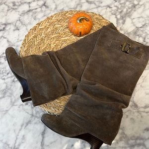 Naughty Monkey Brown Slouchy Boot Size 6